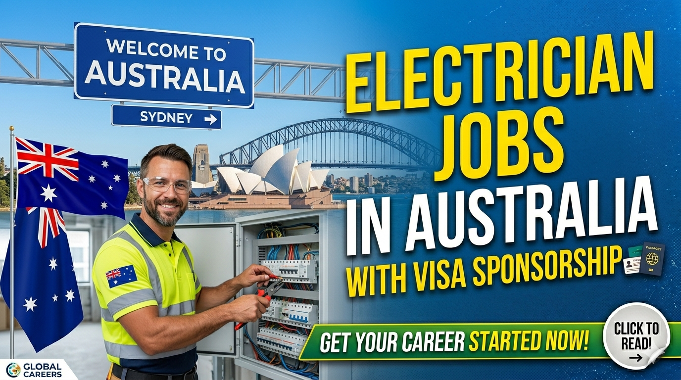 electrician jobs in australia with visa sponsorship